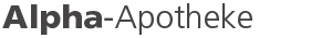 Wuppertal_Alpha-Apotheke (109235) Second Logo